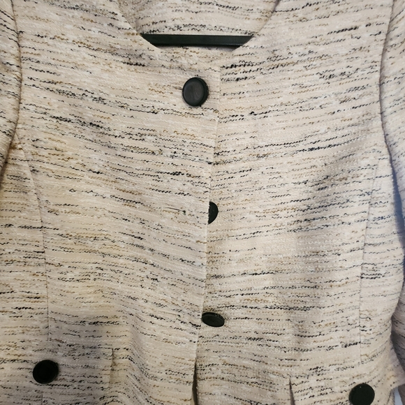 NWT Karl Lagerfeld Tweed Jacket - Picture 2 of 3